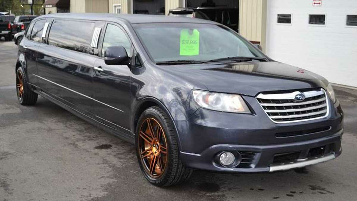 На продажу выставили лимузин Subaru Tribeca