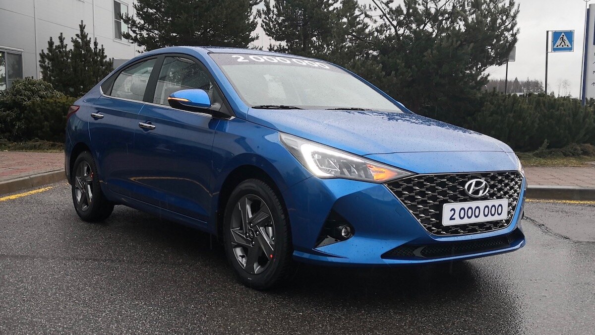 Названы все цены на обновлённый Hyundai Solaris 
