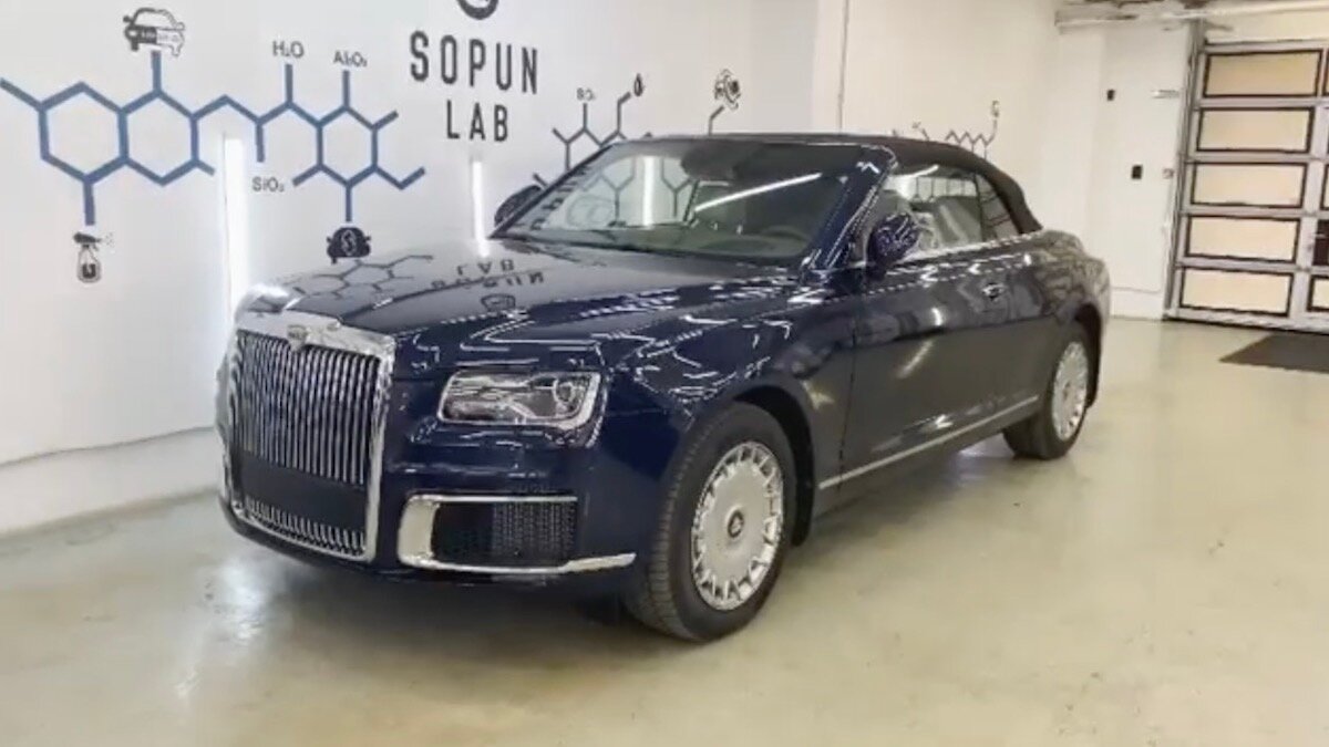 Раскрыта внешность частного кабриолета Aurus