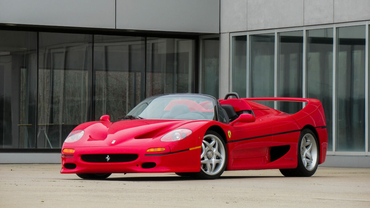Ferrari F50 с Франкфуртского автосалона продают дороже новой LaFerrari