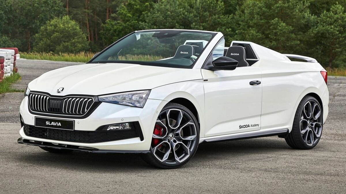Студенты Skoda превратили хэтчбек в родстер и посвятили его велосипедам
