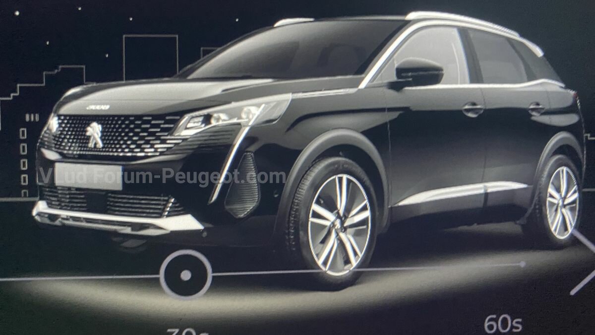 Фото рестайлингового кроссовера Peugeot 3008 попали в Сеть