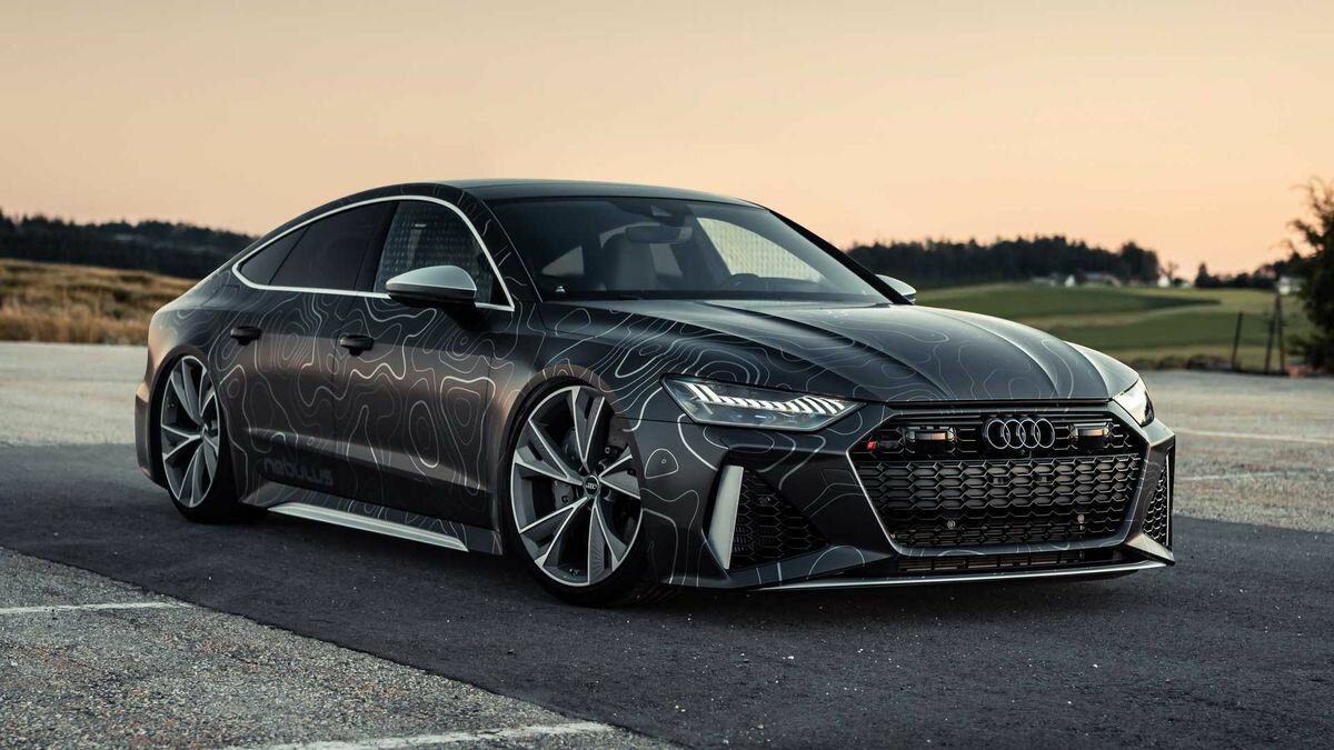 Audi RS7 стал очень низким и почти 1000-сильным
