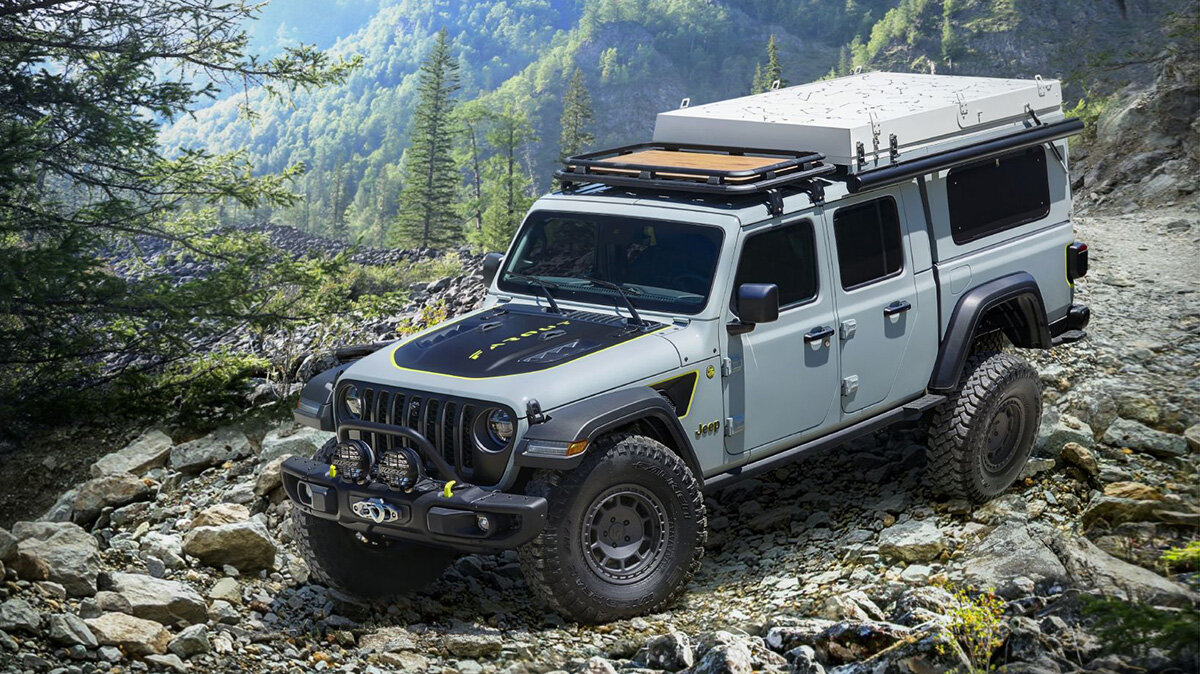 Представлен концепт Jeep Gladiator Farout, в котором можно жить