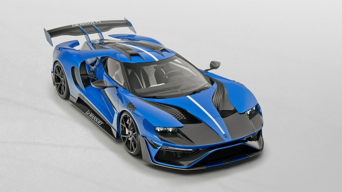 Карбоновый Ford GT от Mansory оценили в четыре раза дороже оригинала