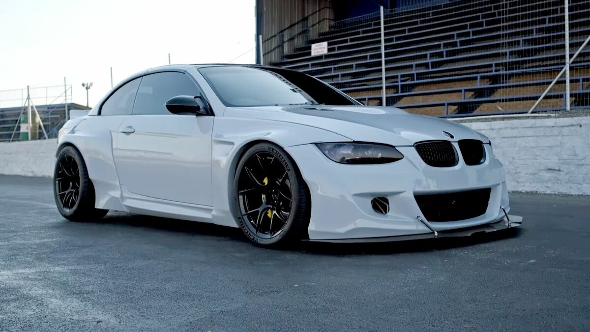 Посмотрите на уникальный спорткар BMW M3 с мотором от Ferrari