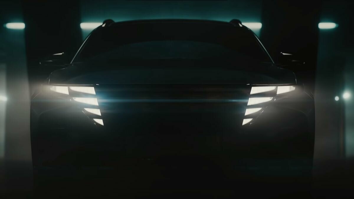 Новый Hyundai Tucson показали на видео — пока лишь частично