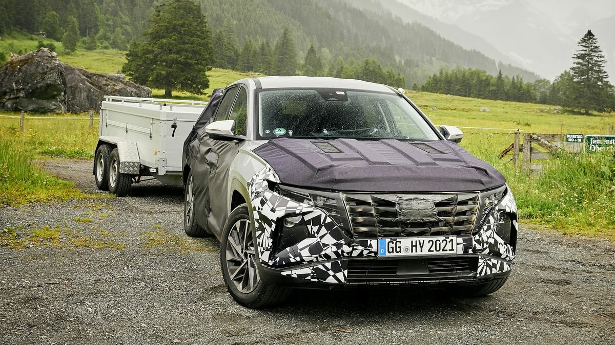 Опубликовано видео с финальных испытаний нового Hyundai Tucson. Его скоро рассекретят