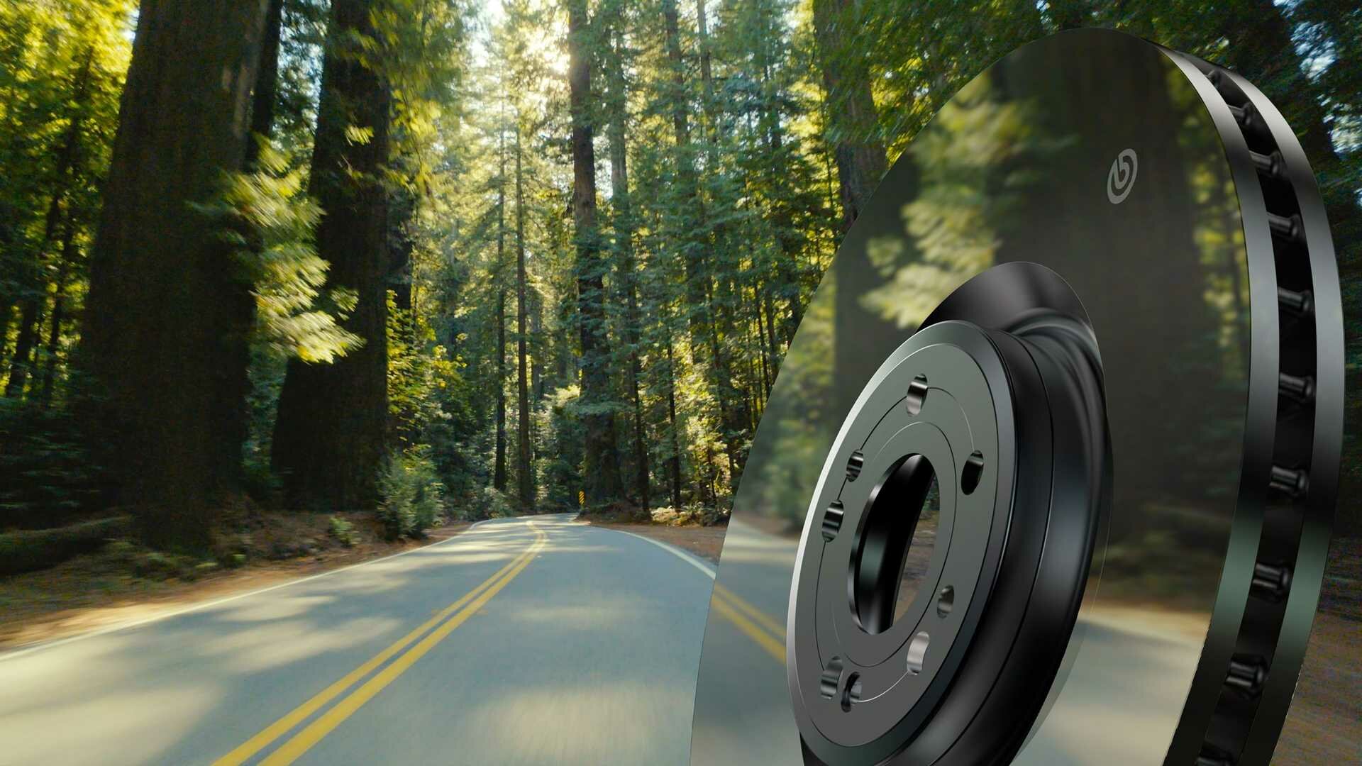 Фирма Brembo придумала зеркальные тормозные диски
