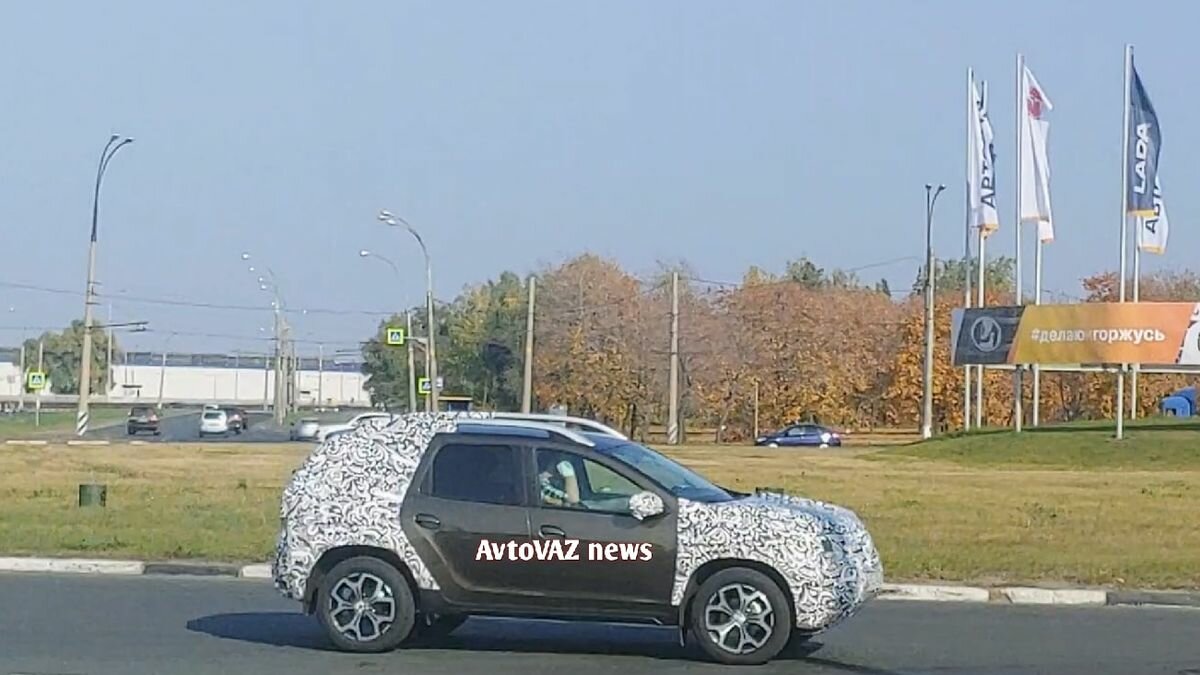 На тестовом полигоне АвтоВАЗа замечены прототипы Renault Duster