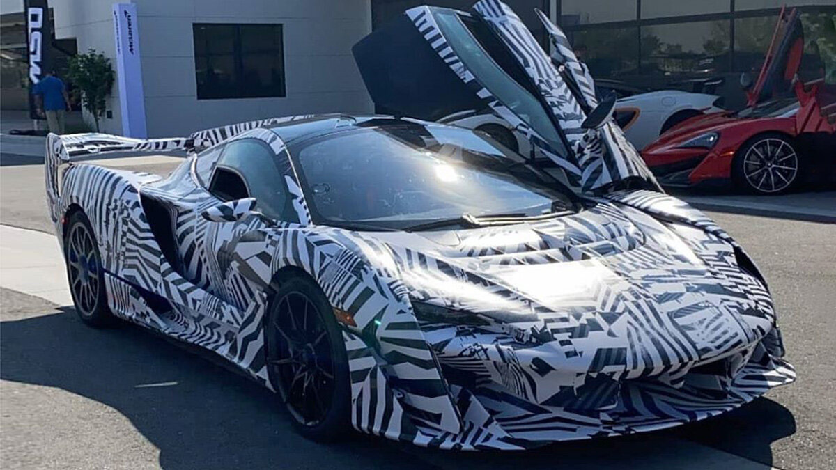 Появились фото самого мощного гиперкара McLaren в истории
