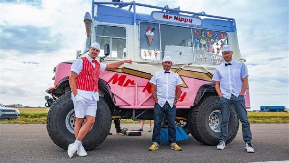 Хардкорный «фургон для мороженого» установил мировой рекорд скорости