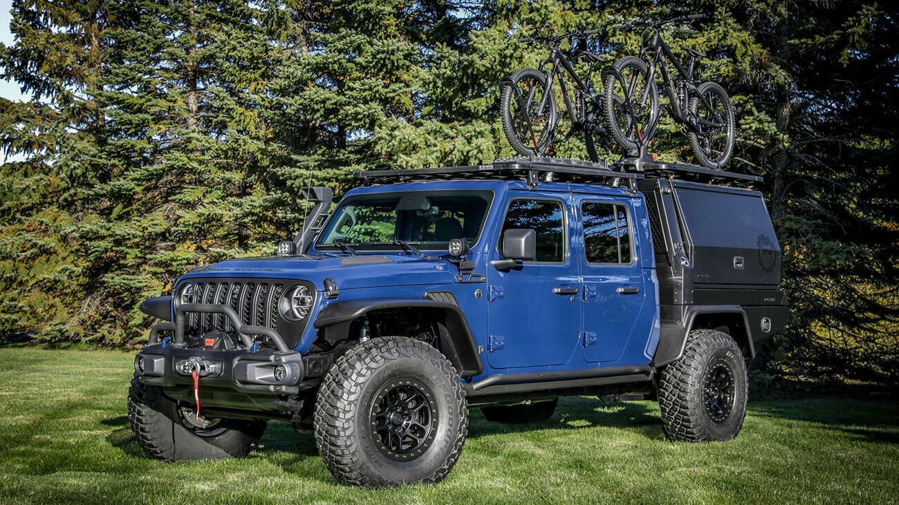 Ателье Mopar разработало пикап Jeep Gladiator с грилем для хот-догов