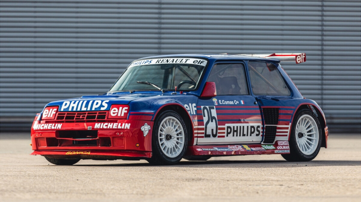 На торги выставили самый экстремальный заводской спорткар Renault 5 Turbo