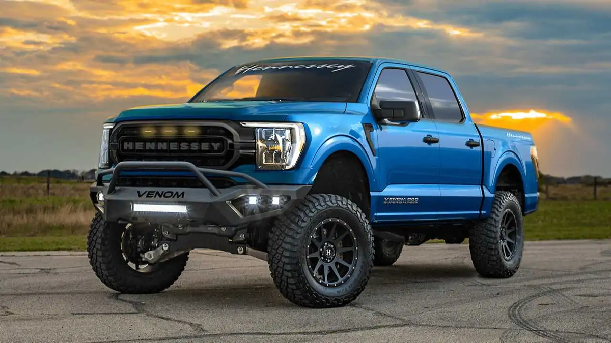 Самый мощный пикап Hennessey на базе Ford рассекречен 
