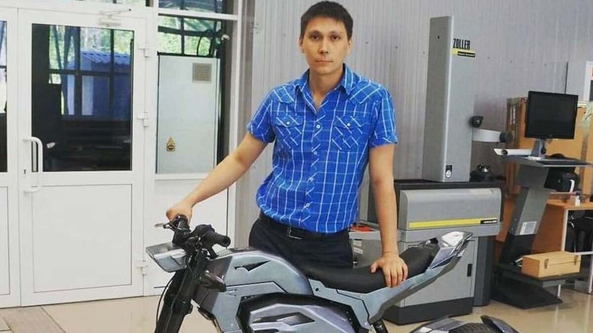 Пермские студенты разработали суперлёгкий электромотоцикл