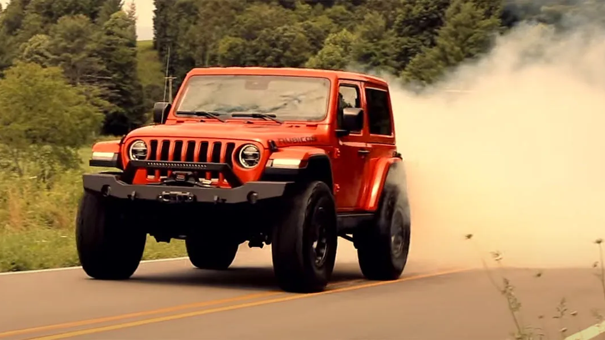 Посмотрите на самый мощный Jeep Wrangler с 808-сильным мотором Demon V8