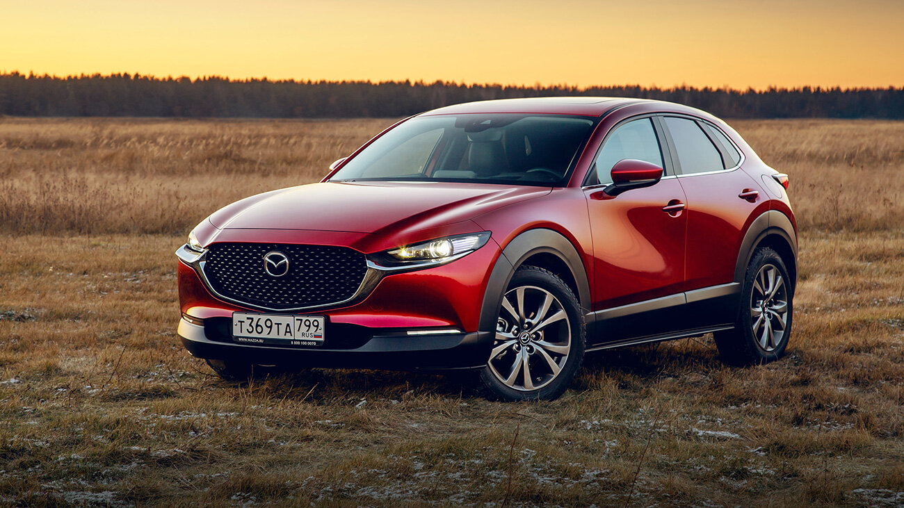 Кроссовер Mazda CX-30, который появится в России, получил высший балл за безопасность