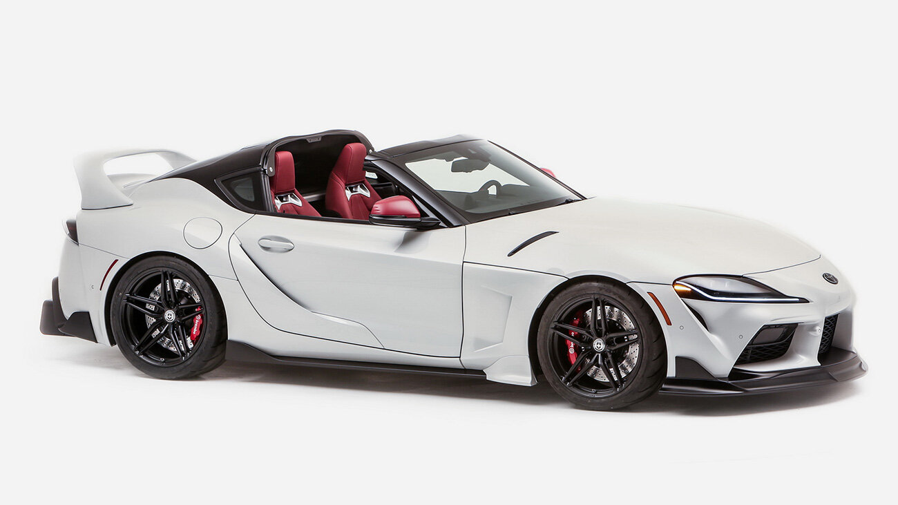 Toyota GR Supra без крыши рассекречена