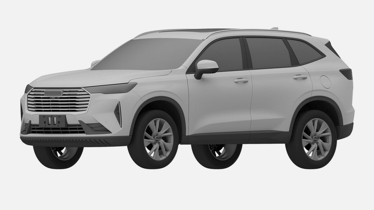 В России запатентовали новый кроссовер Haval