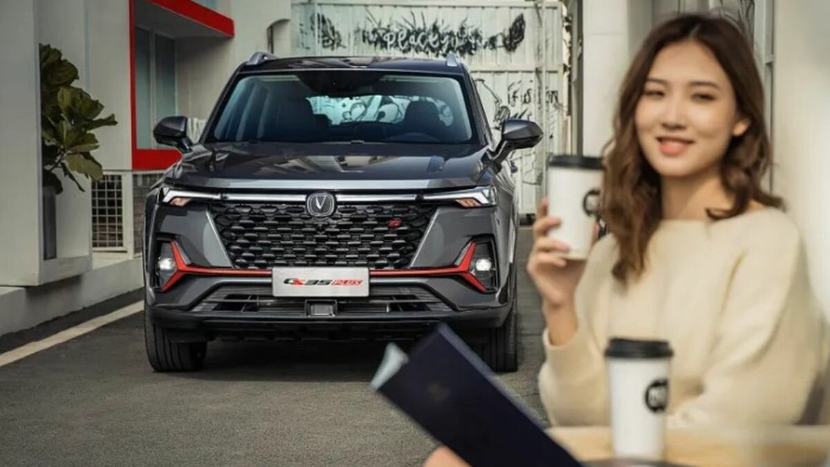 Ожидаемый в России кроссовер Changan CS35 Plus обновился