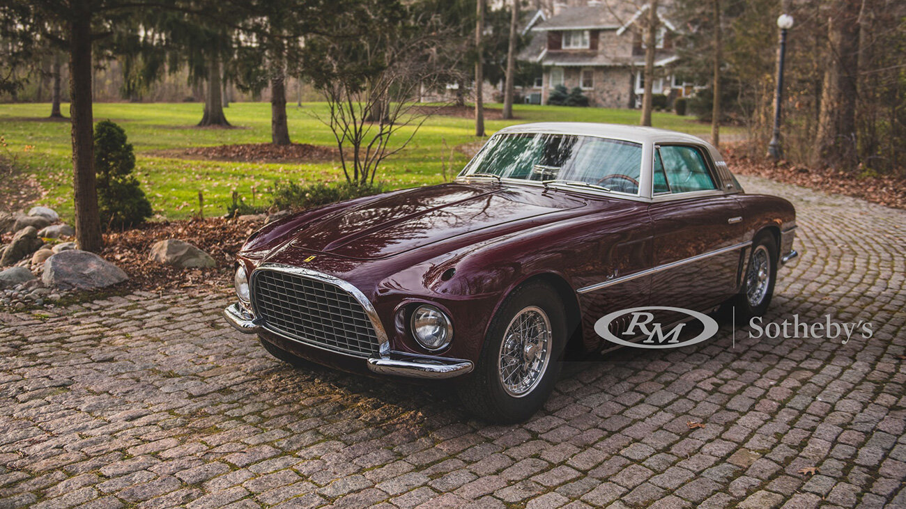 Ferrari с уникальным кузовом 1954 года выставят на аукцион