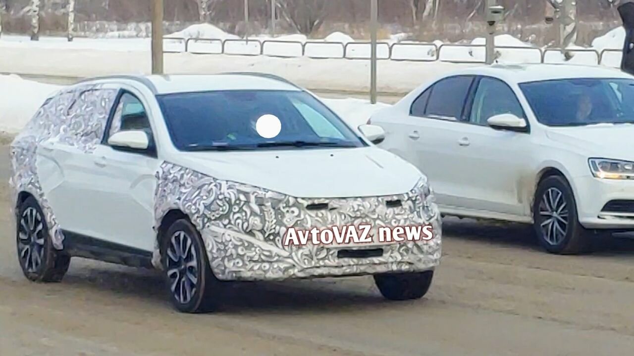 Обновлённую Lada Vesta вывели на тесты. Первые фото