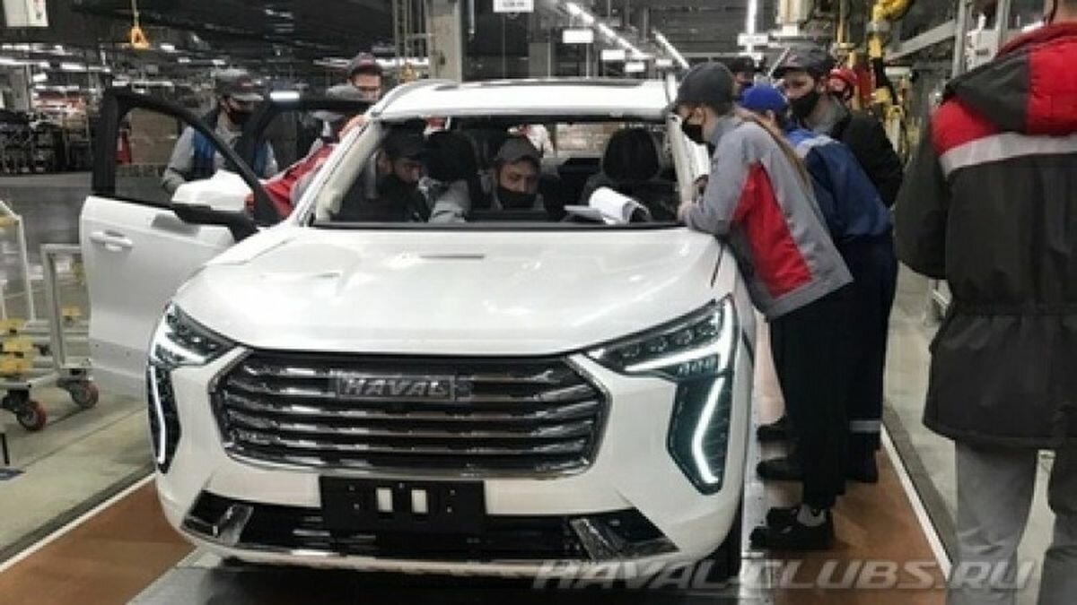 Конкурента Kia Sportage от Haval сфотографировали на заводе в России
