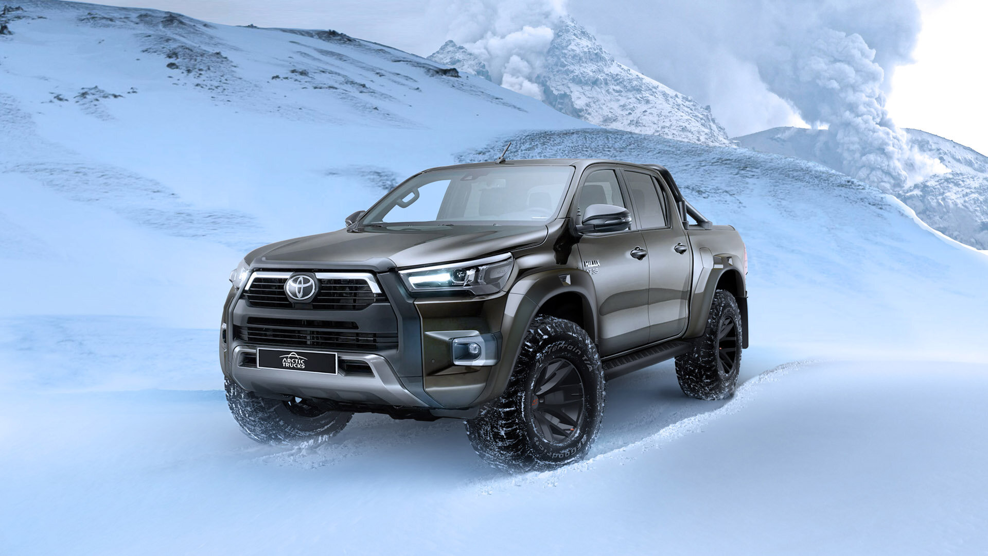 +65 миллиметров: представлен обновлённый Toyota Hilux от Arctic Trucks