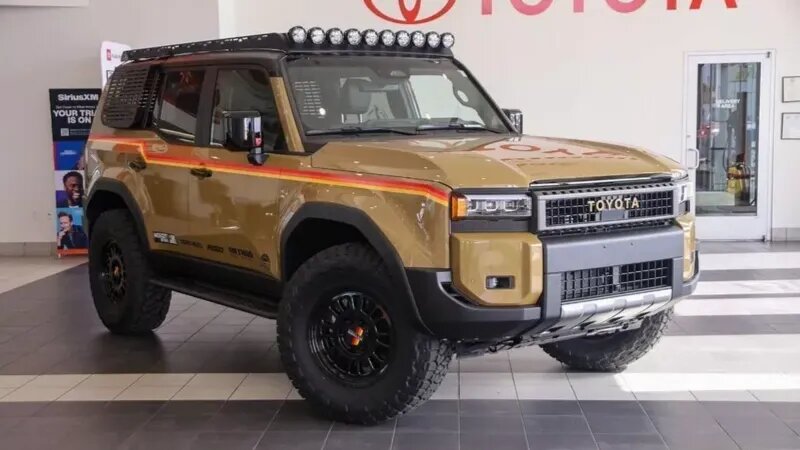 Land Cruiser Prado, победивший на SEMA-2024, продают за 90 тысяч долларов