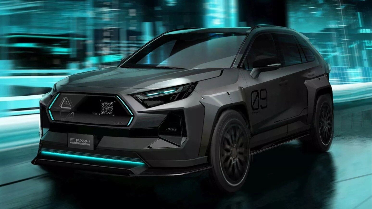 Toyota покажет в Токио «фантастическую» версию RAV4 Dark Side Performance