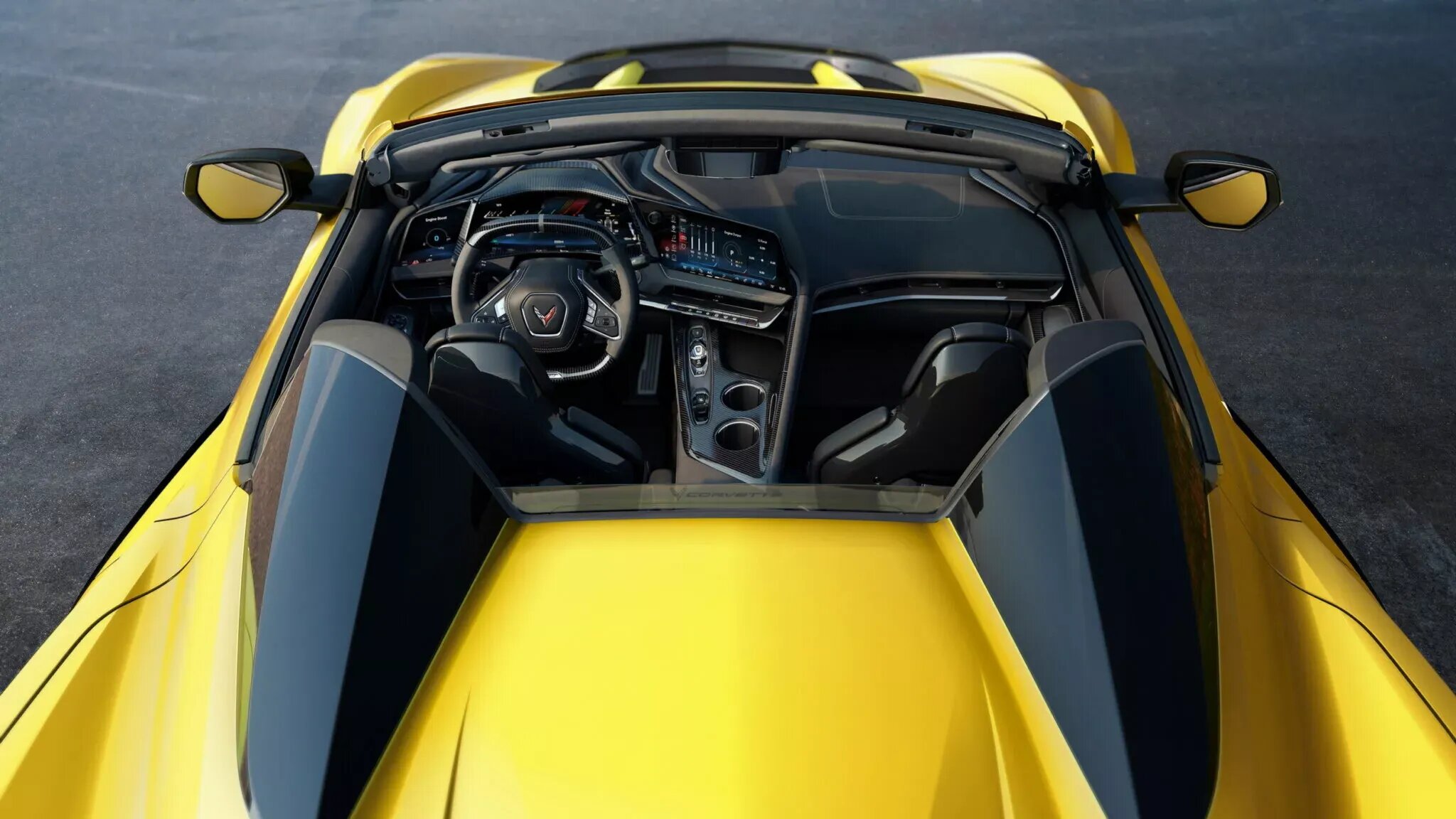 Chevrolet Corvette обзавёлся новым интерьером без «стены кнопок»