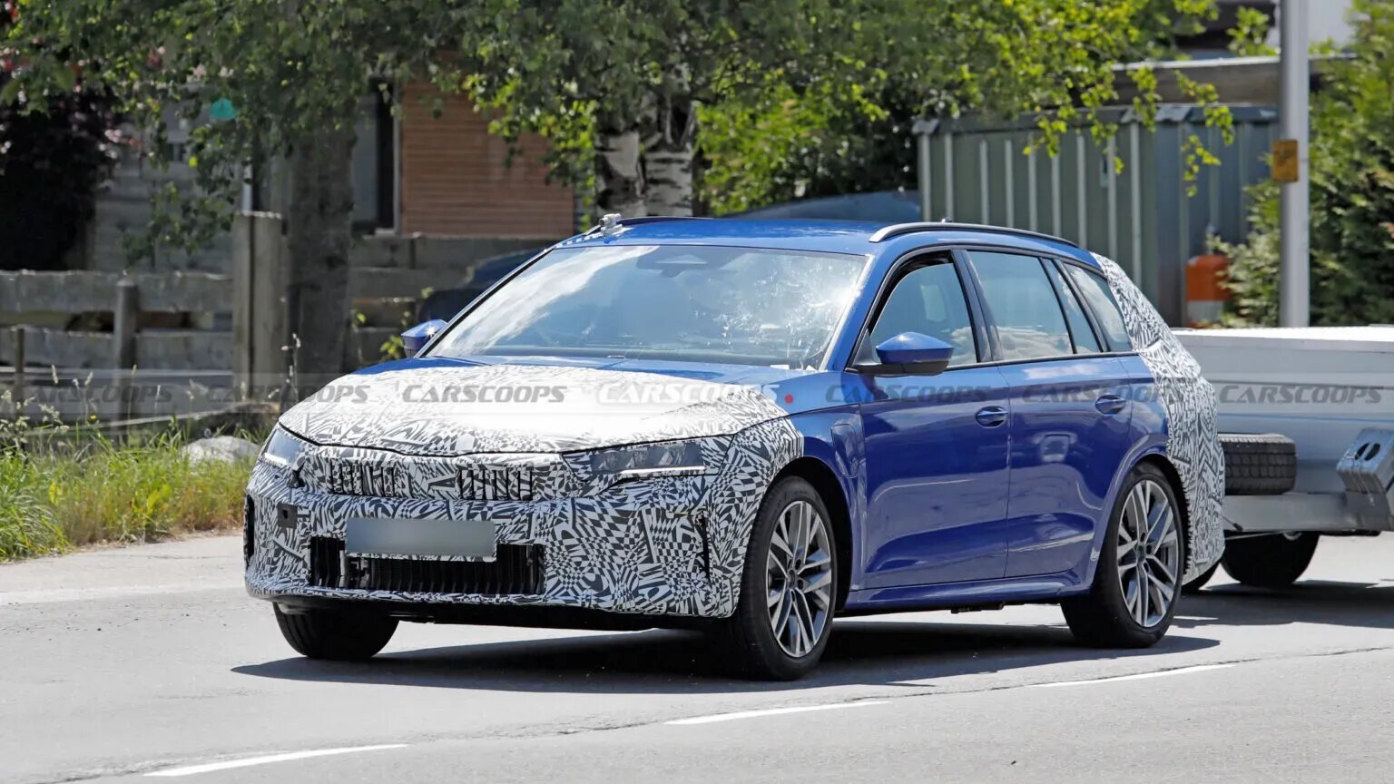 Skoda Octavia готовится ко второму рестайлингу