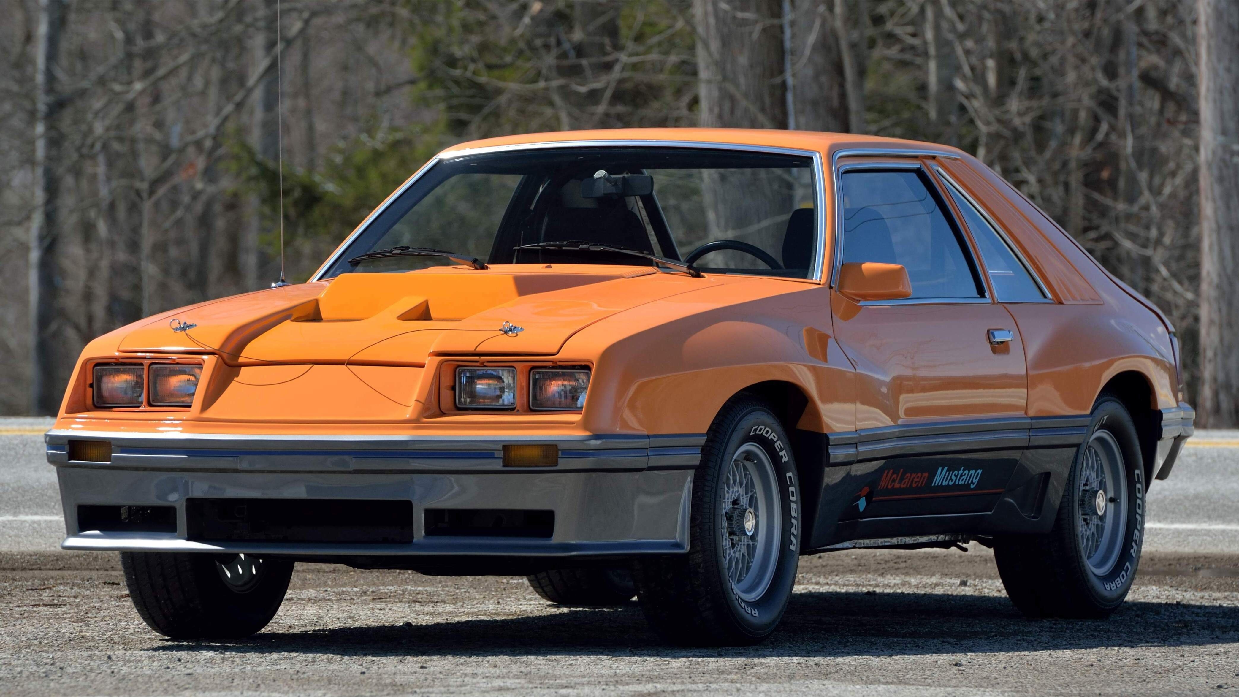Редчайший Ford Mustang, созданный совместно с McLaren, выставят на торги