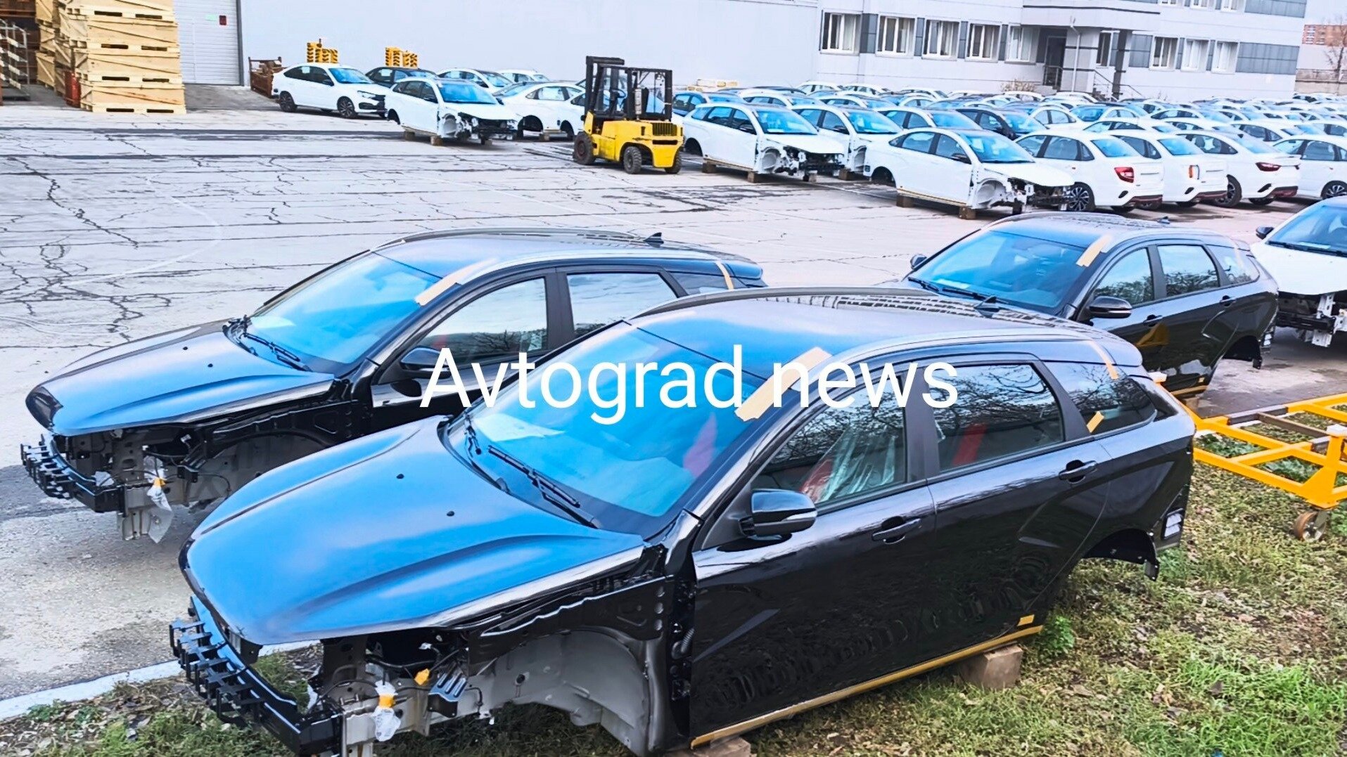 Началось производство универсала Lada Vesta Sportline