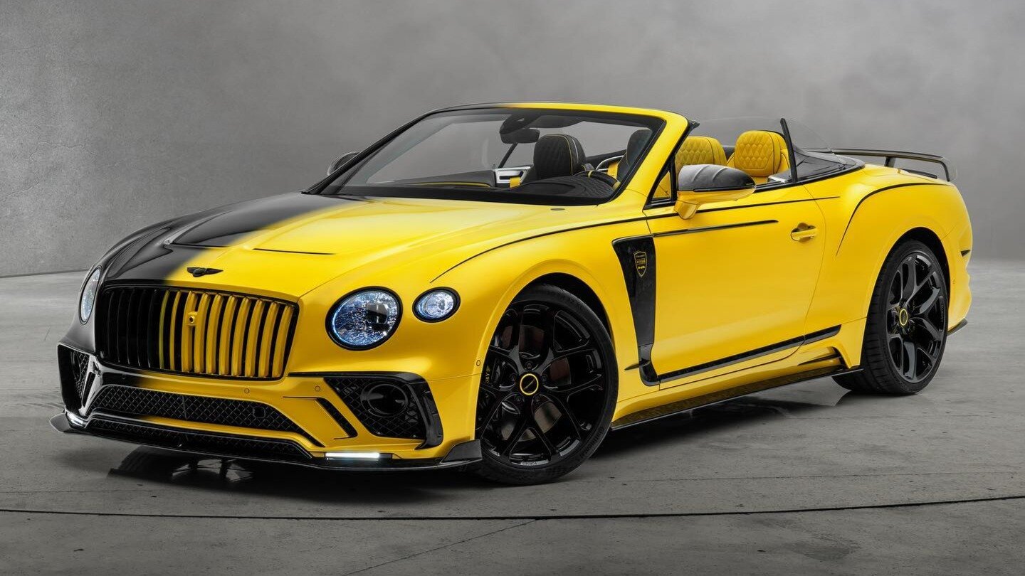 В Mansory сделали кабриолет Bentley Continental GTC двухцветным и очень быстрым