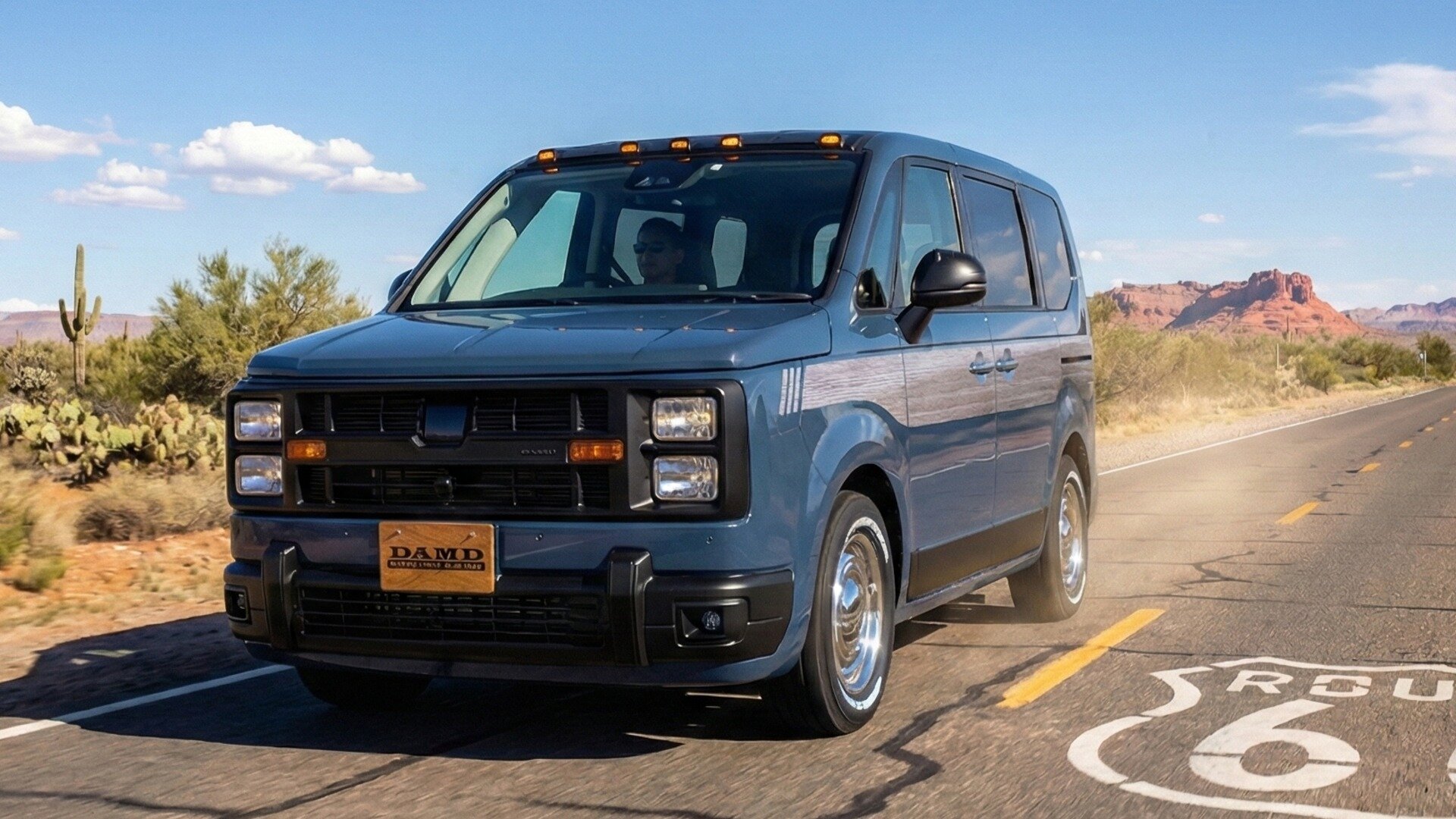 Японцы предложили для минивэна Honda StepWGN тюнинг под Chevrolet из 1980-х