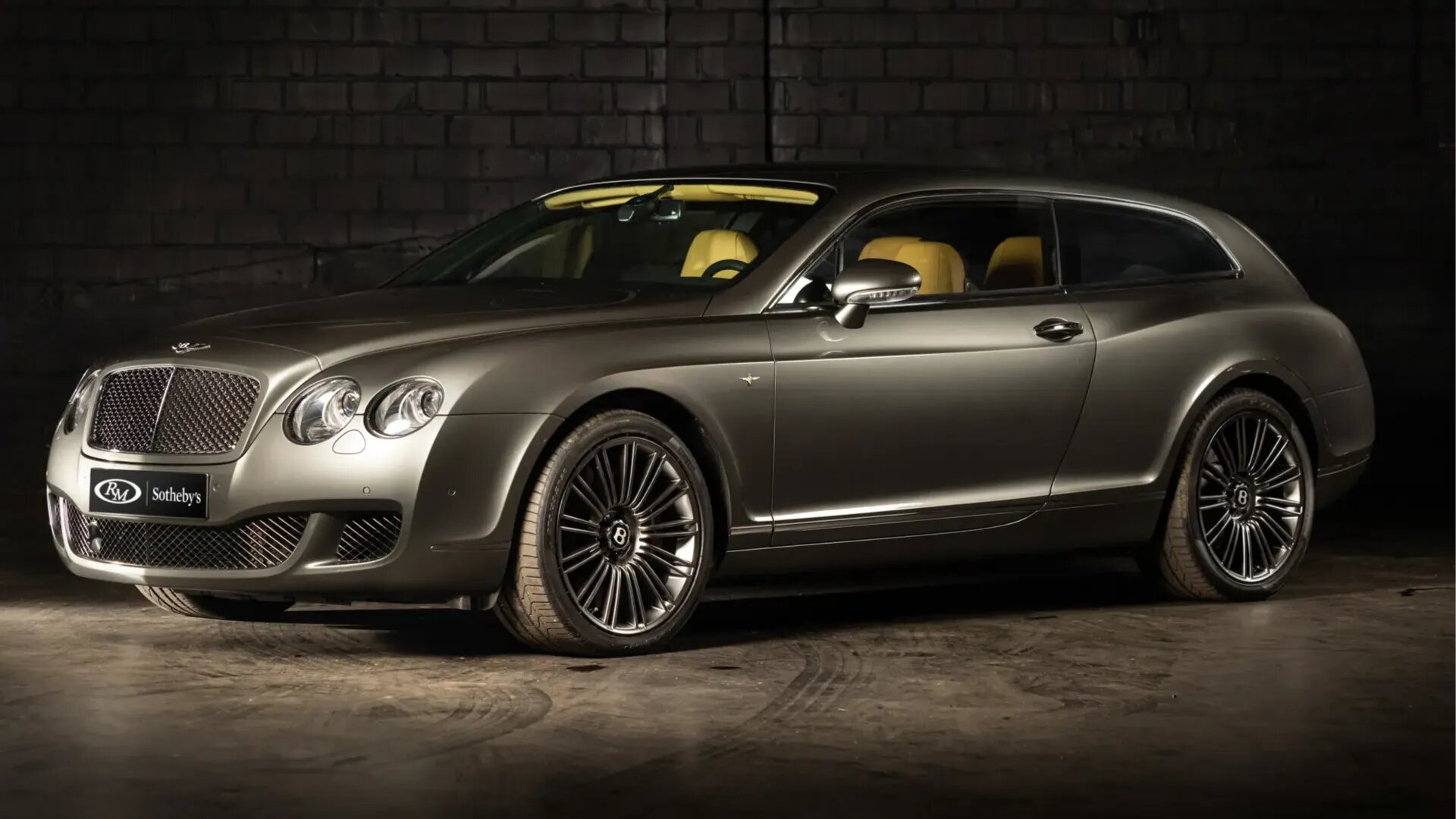 Редчайший универсал Bentley Continental уйдёт с молотка