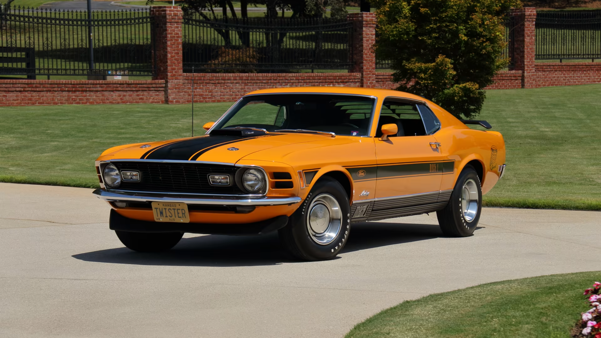 Один из 96 выпущенных Ford Mustang Twister Special 1970 года пустят с молотка