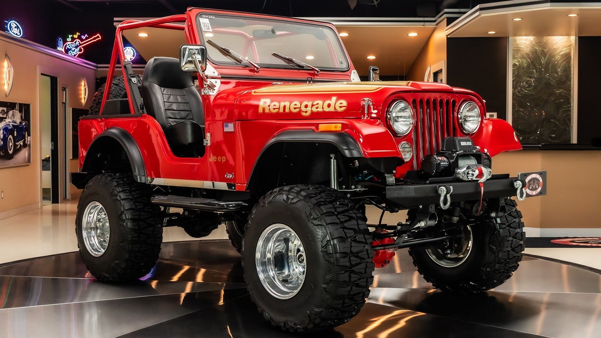 В продаже появился почти новый 48-летний Jeep CJ-5 после серьёзной перестройки