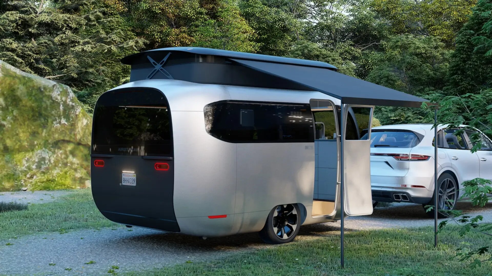 Airstream сделал кемпер с дизайном от Porsche