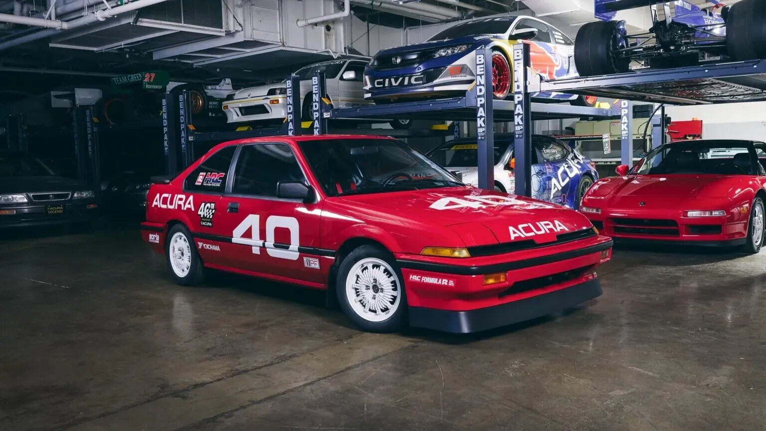 Acura празднует 40-летие воссозданием исторической модели