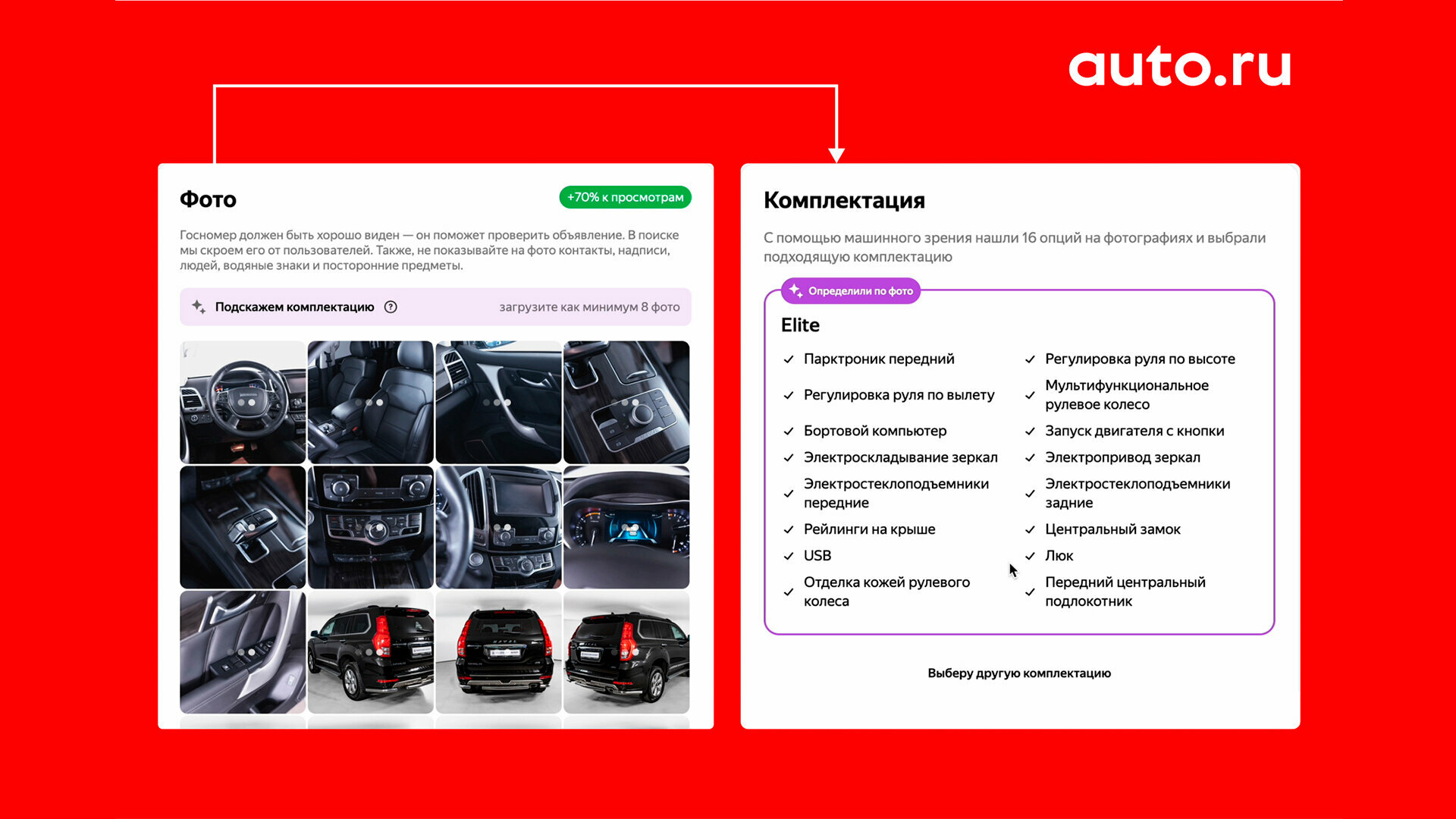 Авто.ру открыл доступ к нейросети, которая распознаёт комплектации автомобилей по фотографиям