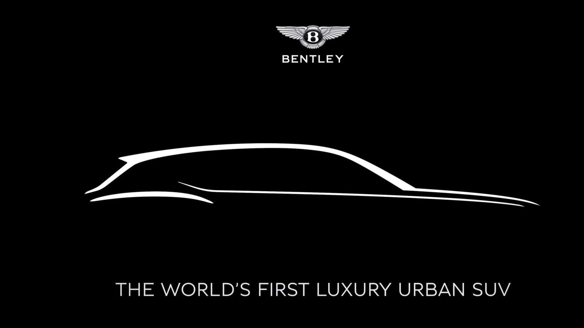 Bentley представила новую стратегию развития до 2035 года и показала силуэт первого электрокроссовера