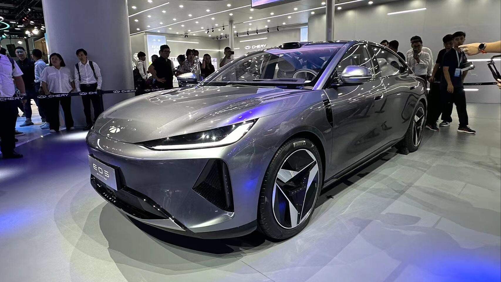 Chery показала новый седан Fulwin E05 размером с Toyota Camry