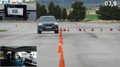 BMW X1 прошёл лосиный тест почти так же, как BMW M4