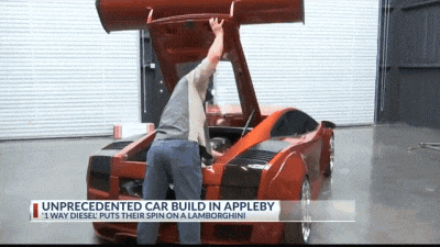 Самая необычная переделка Lamborghini Gallardo: на него поставили «дизель»