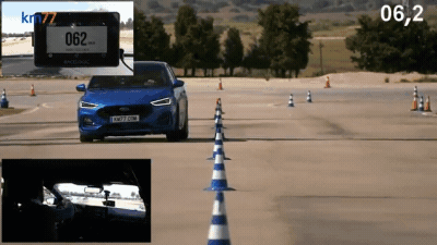 Ford Focus прошёл лосиный тест на 76 км/ч