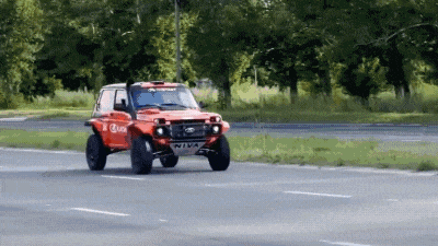Появилось видео с гоночной Niva Sport Turbo
