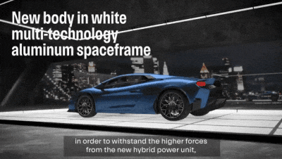 Lamborghini раскрыла подробности об алюминиевом каркасе суперкара Temerario